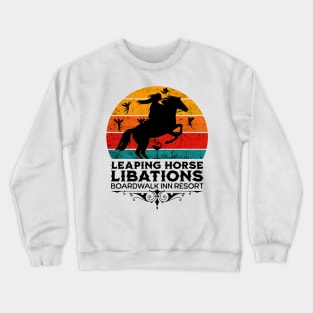 Leaping Horse Libations Boardwalk inn Resorts Orlando Florida Crewneck Sweatshirt